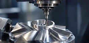 Precision-machined component concept imagery